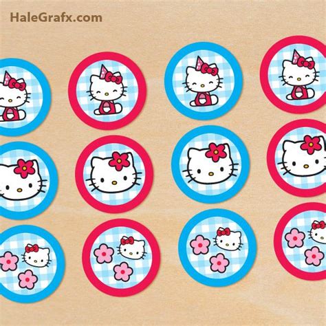 Click here to download FREE Printable Hello Kitty Cupcake Toppers ...