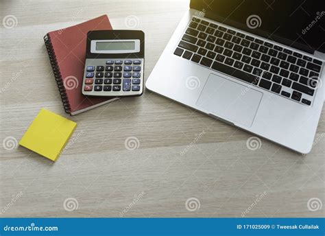 Accounting Desk at the Morning Stock Image - Image of businessman, corporate: 171025009