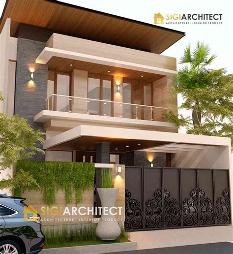 Desain rumah minimalis modern 2 lantai type 350 – Artofit