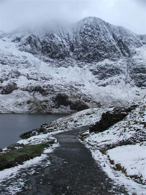 Free stock photo of mountain, snow, snowdonia