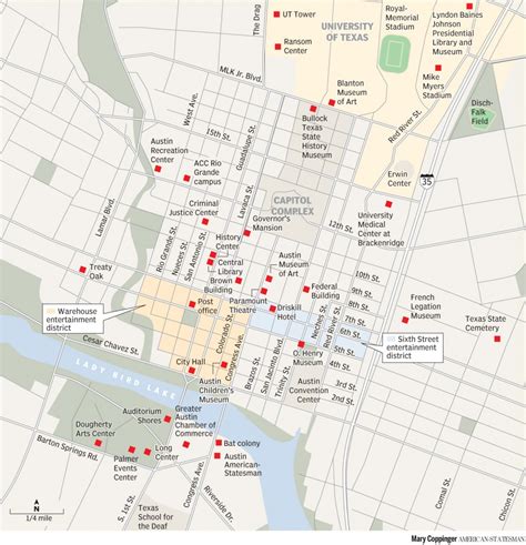 Austin Texas Map Downtown | Printable Maps