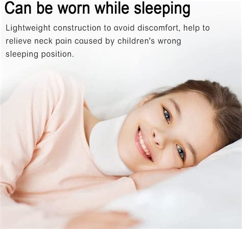 HKJD Kids Neck Brace for Neck Pain and Support - Soft Foam Pediatric Cervical Collar for ...