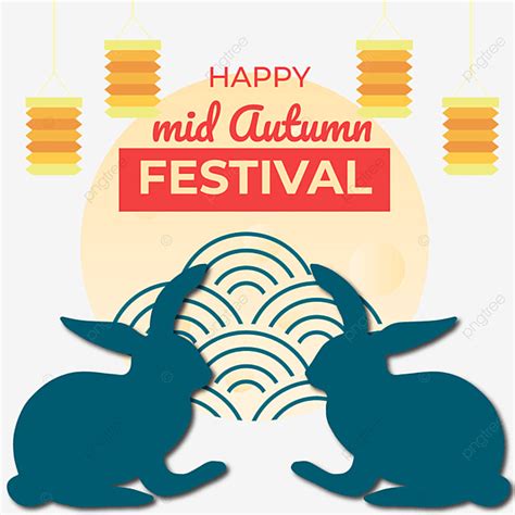 Mid Autumn Festival Clipart PNG Images, Autumn Festival Vector Design, Autumn, Chinese, Moon PNG ...