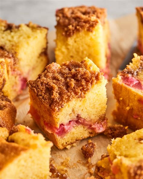 Easy Rhubarb Coffee Cake Recipe | Kitchn