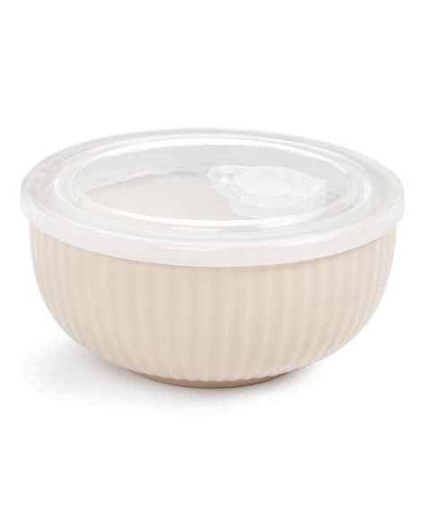 Martha Stewart Collection Ceramic Bowl & Lid, Created for Macy's - Macy's