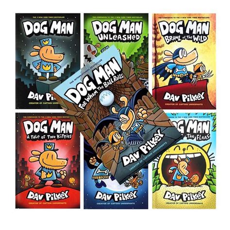 Dogman 1-7, Books & Stationery, Children's Books on Carousell