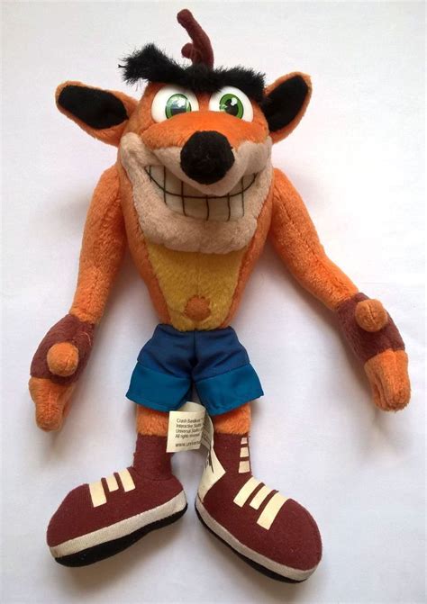 Crash Bandicoot Plush Toy 10''high, vintage toy from 2000, FREE P&P in UK | Cosas antiguas ...