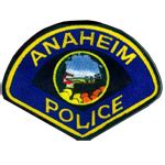 Anaheim Police Patch — RCFL