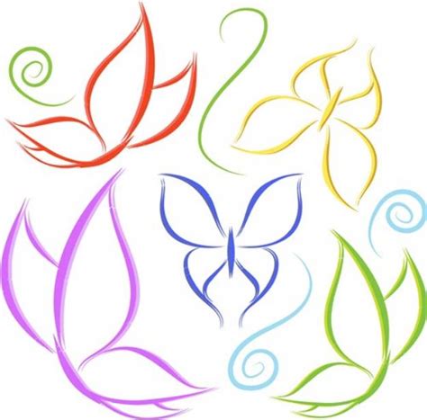 Butterflies Outline SVG File Print Art| SVG and Print Art at GrandSlamDesigns.com