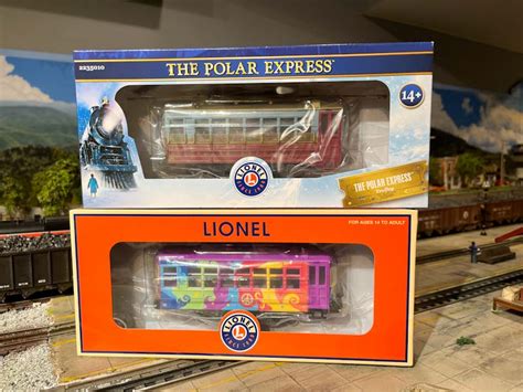 Hop aboard the Lionel Trippy and Polar Express trolleys - Trains