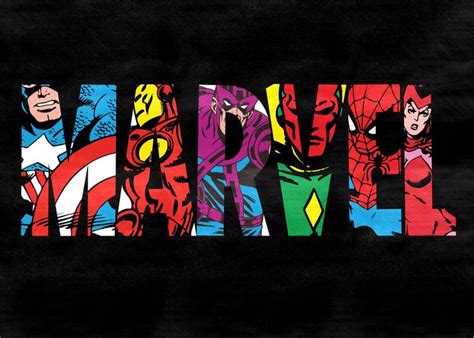 'Marvel Logo 5' Poster, picture, metal print, paint by Marvel ...