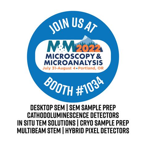 M&M: Microscopy & Microanalysis Conference 2022 (Portland, OR ...