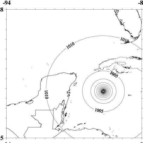 Gilbert's Hurricane real path | Download Table