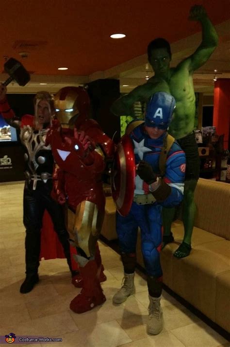 The Avengers Group Halloween Costume | DIY Costumes Under $25