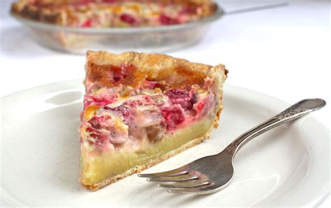 Rhubarb Sour Cream Pie - Burns Family Cookbook