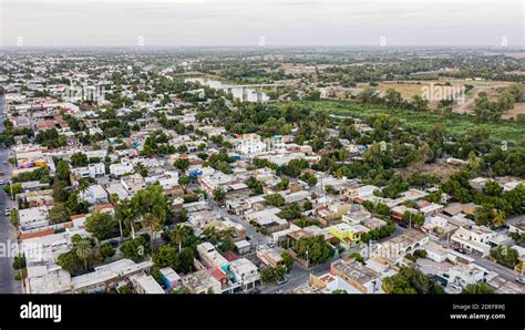 Guasave, Sinaloa, Mexico. Aerial view. (Photo by Luis Gutierrez / Norte Photo Stock Photo - Alamy