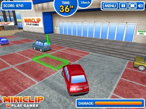 Shopping Mall Parking Game - RacingCarGames.com