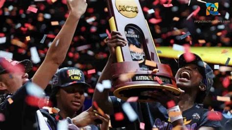 LSU vs Iowa: LSU defeats Iowa to earn their first NCAA women's basketball title. | The Republic ...