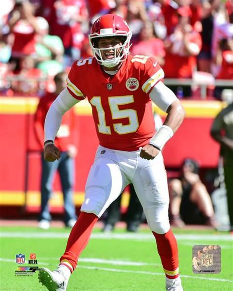 Posterazzi: Patrick Mahomes 2018 Action Photo Print (11 x 14) | Rakuten.com