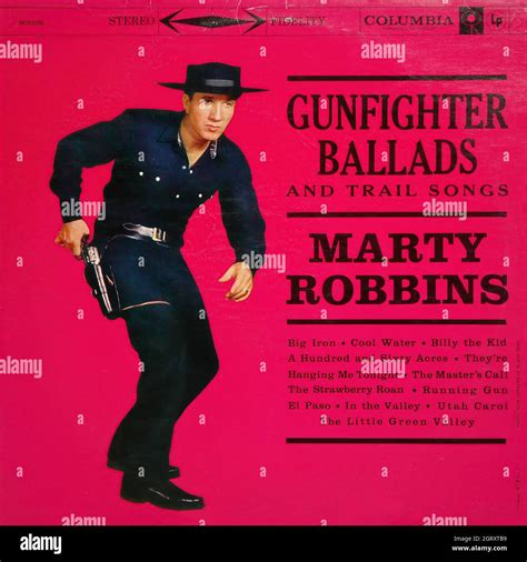 Marty Robbins - Gunfighter Ballads and Trail Songs 1959 - Vintage Vinyl ...