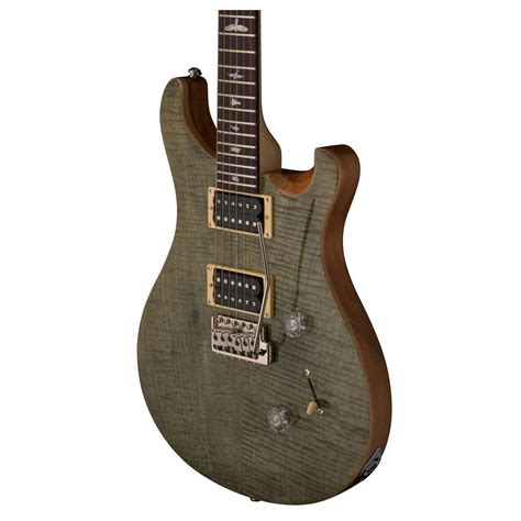 PRS SE Custom 24 Electric Guitar, Trampas Green (2017) at Gear4music.com