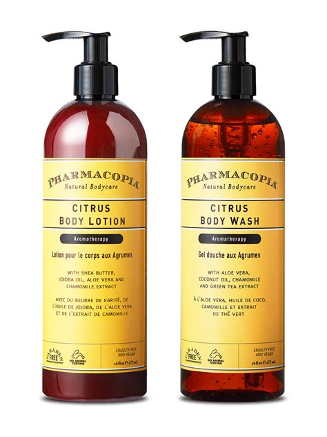 Citrus Body Wash and Lotion Bundle ( $48 Value) – Pharmacopia Natural ...