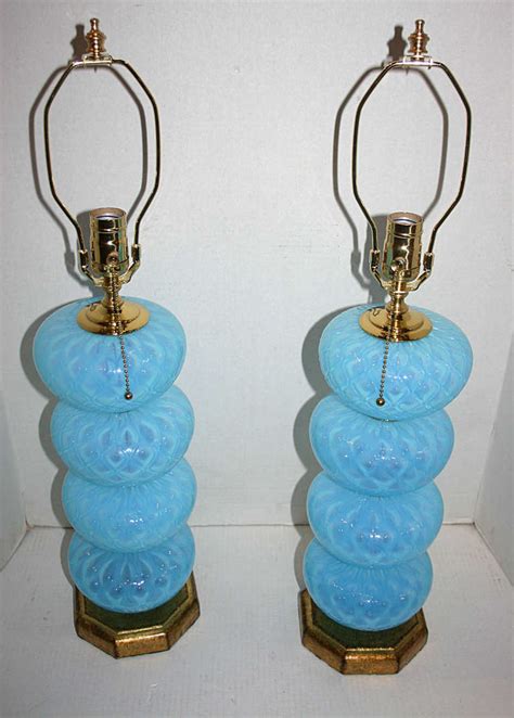 Blue Murano Glass Lamps For Sale at 1stDibs