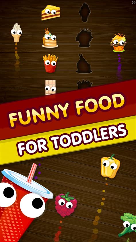 Kids Food Games: Toddlers Boys Girls Puzzle Free for iPhone - Download