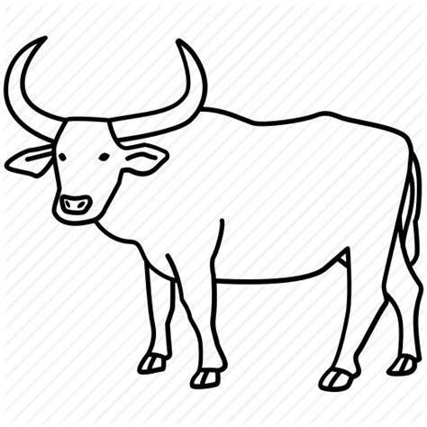 Buffalo Outline Drawing | Free download on ClipArtMag