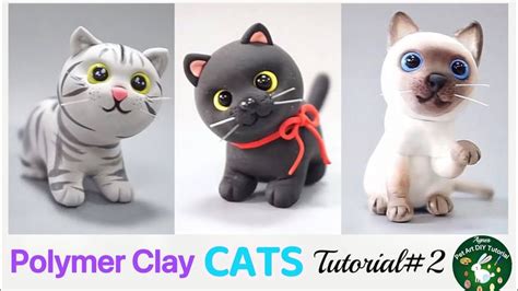 Easy DIY Polymer Clay Cat Sculpture Tutorial