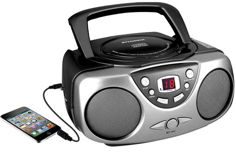 Sylvania Portable CD Player with AM/FM Radio - Black | Walmart Canada