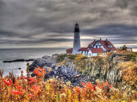 Lighthouse - Portland, Maine in Autumn by Rodrigo Cornejo on 500px | Portland maine, Scenery ...