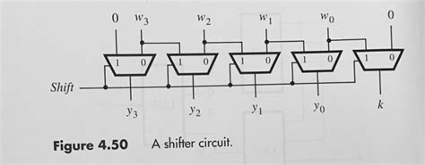 Solved Design a shifter circuit, similar to the one in | Chegg.com