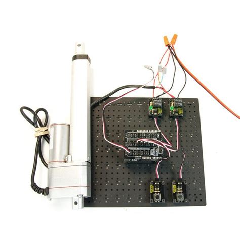 Control a Large Linear Actuator With Arduino | Linear actuator, Arduino ...