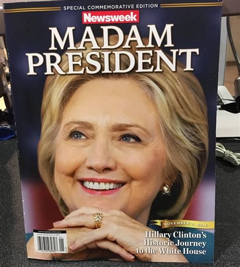 Recalled 'Madam President' Newsweek Magazine Leaked Online