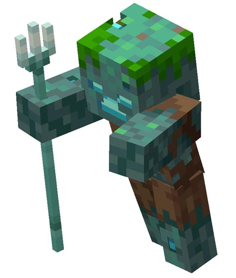 Minecraft Dungeons:Trident Drowned – Minecraft Wiki