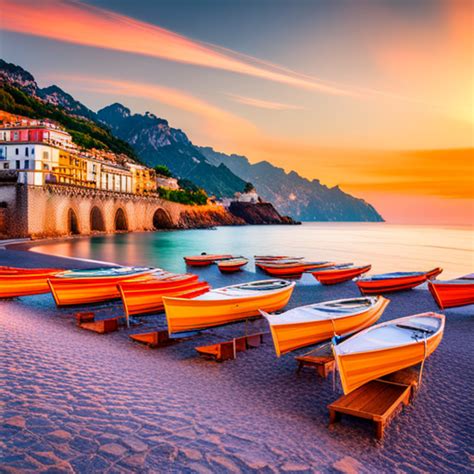 Amalfi Coast Map Of 9 Beaches You Must Visit