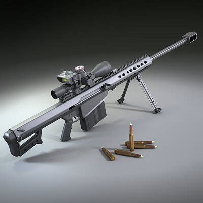 Armedkomando: Barrett M82, Barrett M107 50 Caliber Sniper Rifle