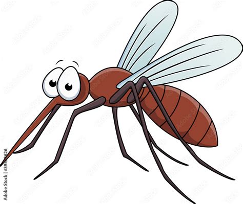 Dengue Mosquito Cartoon