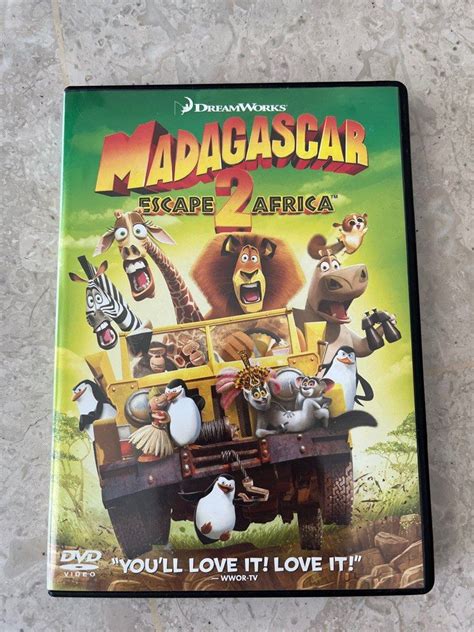 DreamWorks movie DVD Madagascar 2, Hobbies & Toys, Music & Media, CDs ...