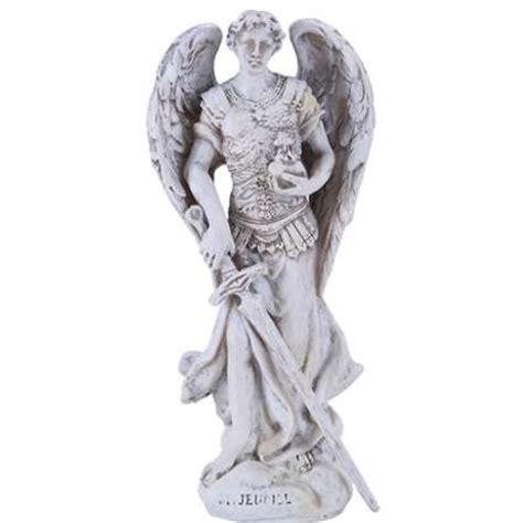 Archangel Jehudiel Small Christian Statue | Christian Art Statue