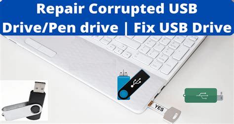 Know solutions to fix or repair corrupt USB Flash drive