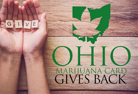 Ohio Marijuana Card Gives Back