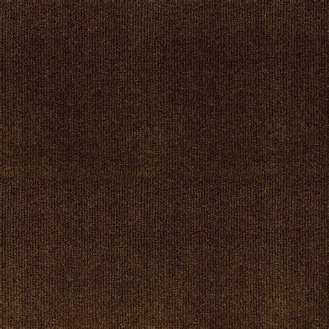 TrafficMASTER Ribbed Brown Texture 18 in. x 18 in. Carpet Tile (16 Tiles/Case)-CP44N3016PK - The ...