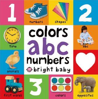 Big Board Books Colors, ABC, Numbers by Roger Priddy — Reviews, Discussion, Bookclubs, Lists