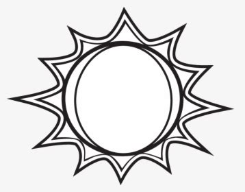 √ Simple Sun And Moon Clipart Black And White 337130
