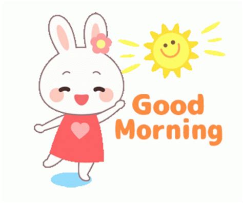 Good Morning Sticker - Good Morning Cute - Discover & Share GIFs Cute Good Morning Gif, Good ...