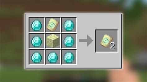 Armour Crafting Recipe Minecraft