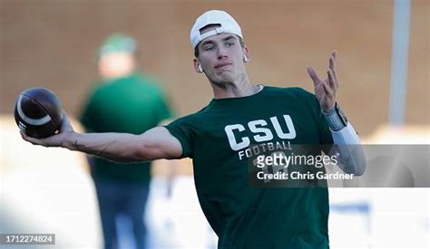 Brayden Fowler-Nicolosi of the Colorado State Rams throws a pass... News Photo - Getty Images