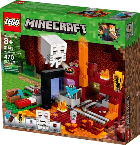 Best Buy: LEGO Minecraft The Nether Portal 21143 6212494